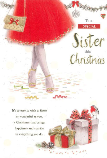 Picture of SPECIAL SISTER CHRISTMAS CARD